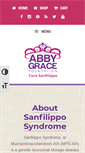 Mobile Screenshot of abbygracefoundation.org